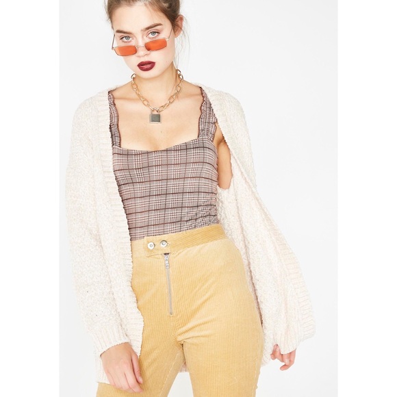 🆕Plaid Ruffle Bodysuit - Picture 6 of 8